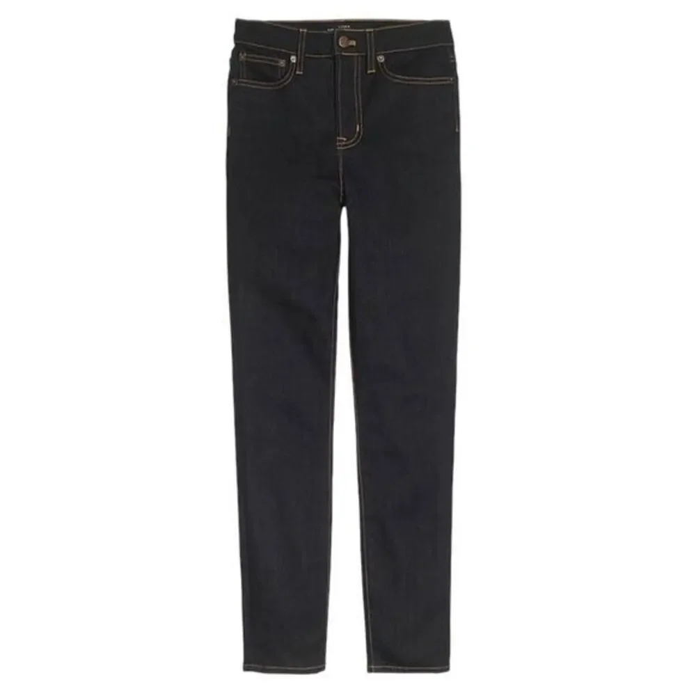 J.Crew Mercantile Women's Mid-Rise Dark Wash Skinny Ankle Jeans